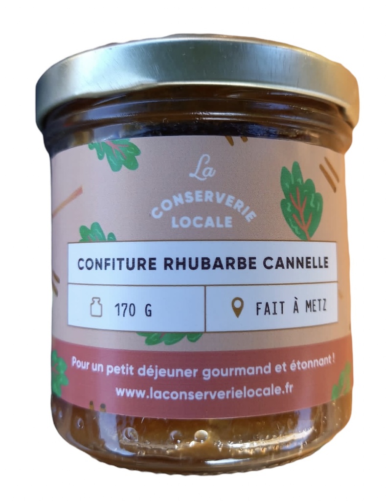 Confiture Rhubarbe Canelle